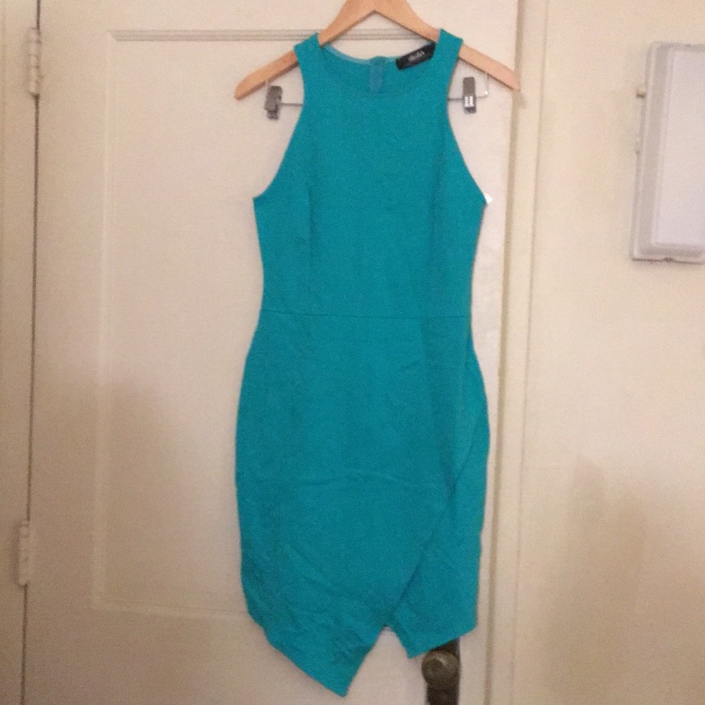 Lulu’s Teal Tulip Dress
